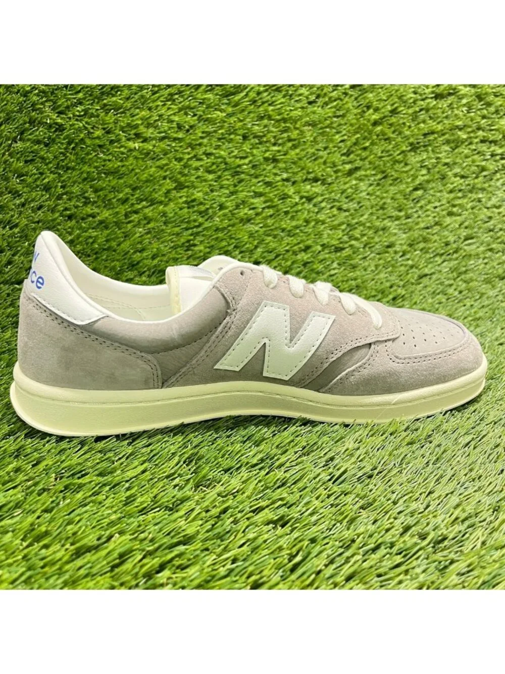 New Balance T500 Arid Stone Mens Size 9 Gray Athletic Lifestyle Shoes Sneakers